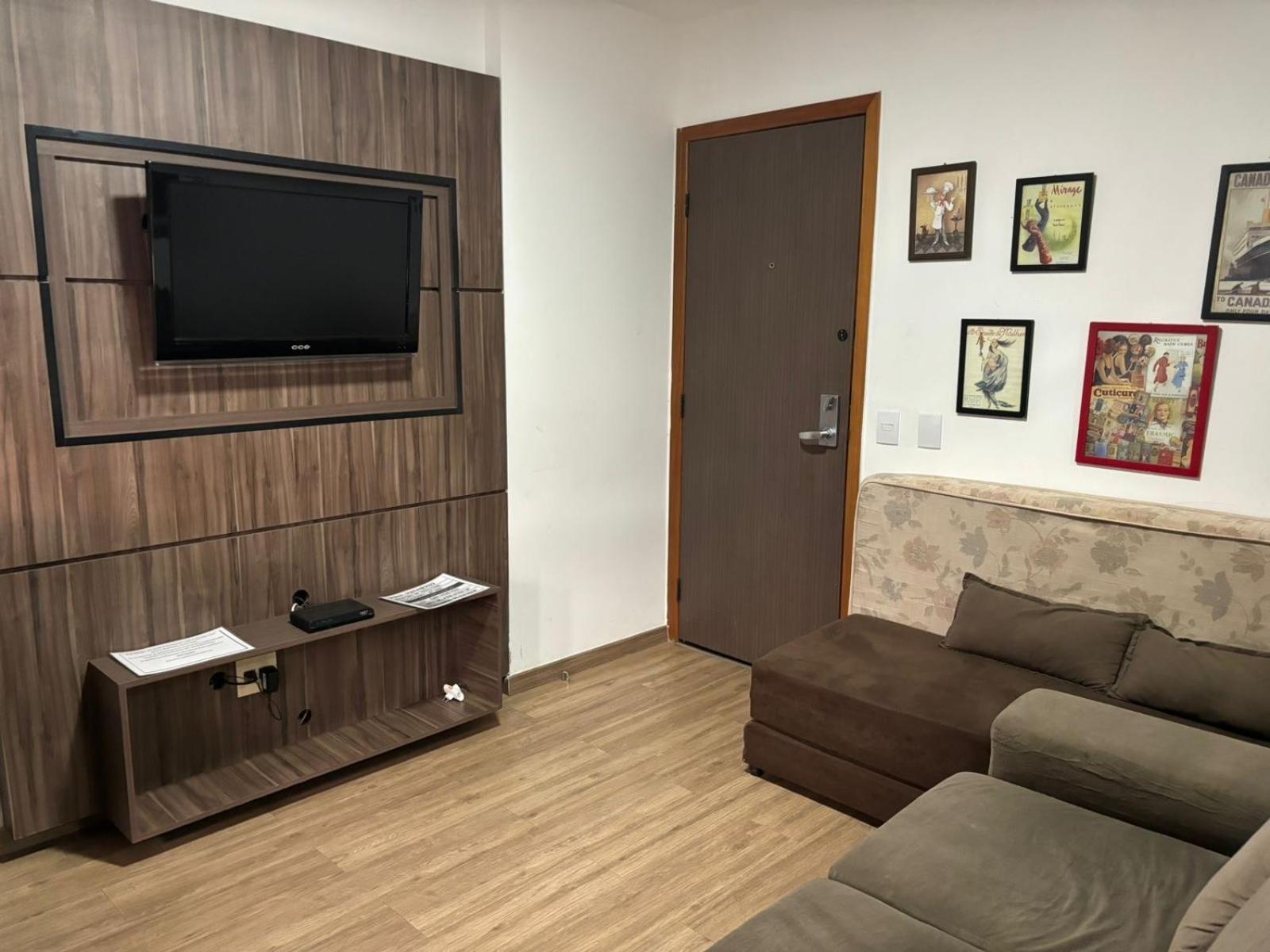 1810 - Flat Para Temporada Em Goiania-Proximo Ao Parque Areiao Dış mekan fotoğraf
