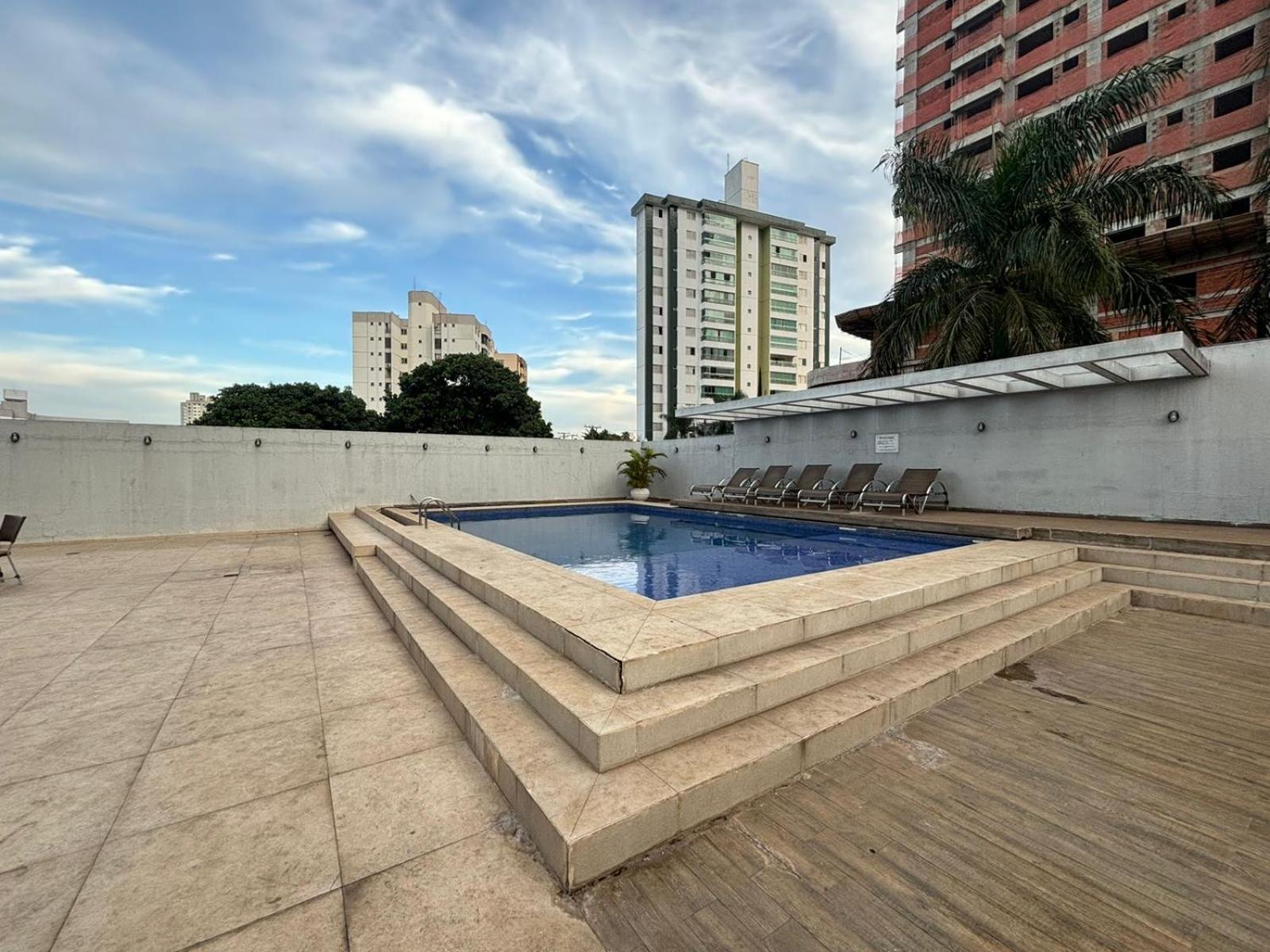 1810 - Flat Para Temporada Em Goiania-Proximo Ao Parque Areiao Dış mekan fotoğraf